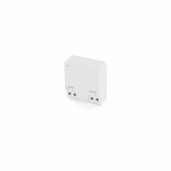 Module pour portail ou gâche électrique 12/24V - DiO - Contact sec - Minuterie intégrée - Blanc