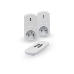 Chacon - Kit de 2 prises telecommandees on/off avec telecommande