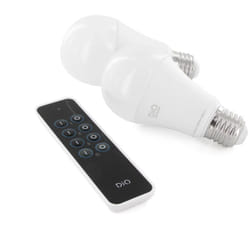 Set de 2 ampoules led connectées + télécommande - E27 / 60W - DiO