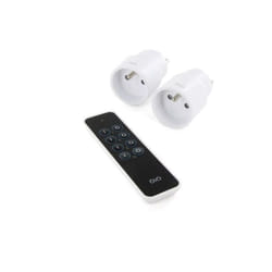 DIO Connected Home - Kit 2 prises nano et telecommande 2300W, FR