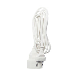 Chacon Prolongateur, H03VVH2F, 2 x 0.75mm2, 5m, blanc