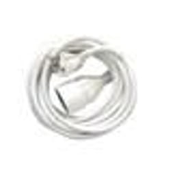 Chacon Prolongateur, HO5VVF, 3 x 1.5mm2, 3m, Blanc