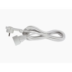 Chacon Prolongateur HO5VVF 3 x 1.5mm2 - 5 m avec Fiche Plate