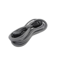 Prolongateur textile - CHACON - 3m - Noir/Blanc - Sécurité - Pratique - Esthétique