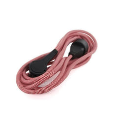 Prolongateur textile - CHACON - 3m - Rouge/Blanc - Sécurité - Pratique - Esthétique