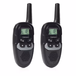 Topcom RC-6410 Talkie Walkie - Twintalker 1304, 8 canaux, 446 MHz, 6000 m, 130 g, 165 mm, 75 mm