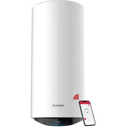 Ariston - Chauffe-eau électrique abyleos xpert wifi 200 litres - Vertical Mural - Flexibilité Énergétique - Stéatite