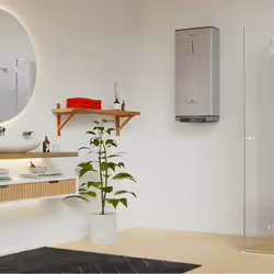 Ariston VELIS tech dry WIFI horizontale/verticale Réservoir (stockage d'eau) Système de chauffe-eau unique Noir, Blanc - Vue supplémentaire 4