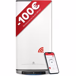 Velis Dune Dry Wifi FE 65 L – Chauffe-eau électrique plat, intelligent et performant Service Flexibilité Energétique inclus : ...