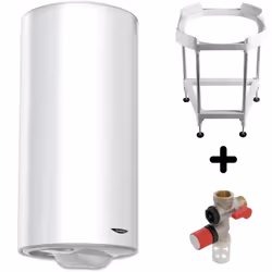 PACK COMPLET : Kit incluant Chauffe-eau + Groupe de Sécurité Laiton 3/4" (obligatoire) + Trépied réglable (obligatoire si mur ...