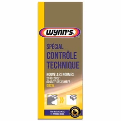 WYNN'S - Anti pollution spécial contrôle technique Diesel - 325 ml - W31570 - Ce produit de marque WYNNS est neuf.