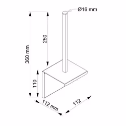 Allibert - Stockeur papier wc new game blanc mat