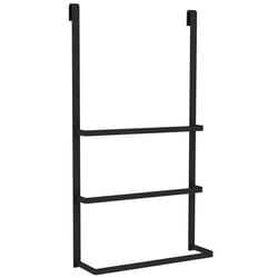 Allibert 823877 porte-serviettes et anneau porte-serviettes Noir
