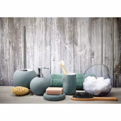 Distributeur de savon ceramique bowling Gris Soft touch