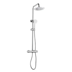 Colonne de douche RONDI 28,2 x 112 x 55 cm chromé brillant