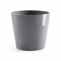 Ecopots Amsterdam Gris Plastique 1 pièce(s)