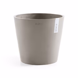 Ecopots Amsterdam Gris Plastique 1 pièce(s)