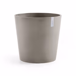 Ecopots Amsterdam Gris Plastique 1 pièce(s)