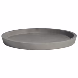 Permapack Ecopots Saucer Round, Soucoupe, Gris, 370 mm, 370 mm, 35 mm, 750 g