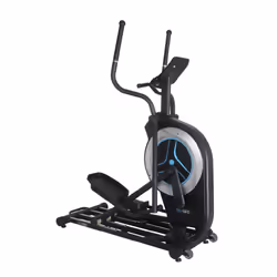 DKN XC-190, Vélo elliptique magnétique, 130 kg, Intérieure, ceinture en V, Noir, 5 cm