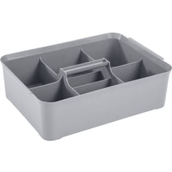 Curver 243837 Boîte de rangement HANDY (L x l x H) 366 x 263 x 104 mm argent 1 pc(s)