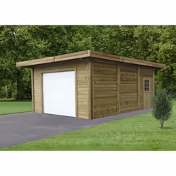 SOLID Carport Combination 5064x7064cm