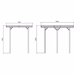 Solid S7762 abri de jardin Abri en bois