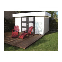 Abri de jardin - SOLID - Malmo - Bois massif - 390x310cm - Double porte coulissante
