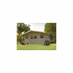 Abri de jardin en bois SOLID Douai - 508x298cm - Double porte-menuisière - 28mm dépaisseur