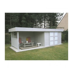 Abri de jardin - SOLID - Arhus - Bois massif - Double porte coulissante - 796m²