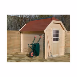 Abri de jardin - SOLID - Galway - Bois massif - 198x298cm - Sécurité enfant