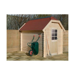 Abri de jardin - SOLID - Galway - Bois massif - 198x298cm - Sécurité enfant