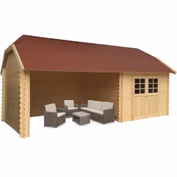 SOLID Abri de jardin York 298x298+3644cm