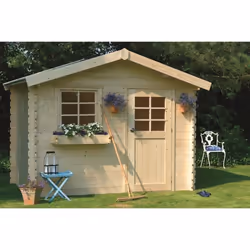 SOLID Abri de jardin Sologne 298x298-390cm