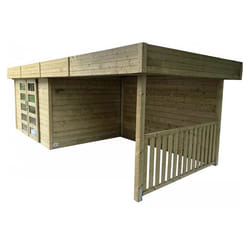 Abri de jardin Arhus 28 mm