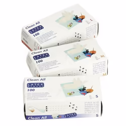 Gants Latex - SIBEL - Taille M - Boite de 100 - Extra qualité - Poudrés