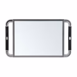 Miroir - SIBEL - V-Design - Argent - Rectangulaire - Intérieur