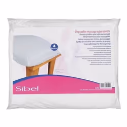 Draps Housses Jetables Waterproof - SIBEL - 193 x 91 x 15 cm - Blanc - Synthétique - Chambre - Uni