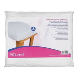Draps Housses Jetables Waterproof - SIBEL - 193 x 91 x 15 cm - Blanc - Synthétique - Chambre - Uni