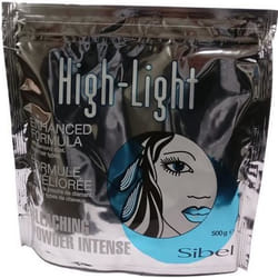 Poudre décolorante - Sibel - High Light Bleaching - 500gr - Décolore jusquà 8 tons - Pour cheveux colorés