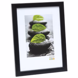 Deknudt S41JL2, Cadre pour une seule photo, Bois, Noir, Table, Mur, 21 x 29,7 cm, Rectangulaire