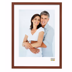 Deknudt S44CH3, Cadre pour une seule photo, Panneaux MDF, Bois, Marron, 13 x 18 cm, Rectangulaire, 150 mm