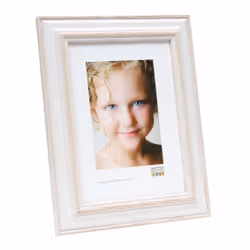 Deknudt S221H1, Bois, Beige, Blanc, Cadre pour une seule photo, 30 x 40 cm, Réfléchissant, Paysage/portrait