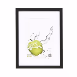 Cadre Photo - DEKNUDT - S66K - Noir - 40x60 cm - Passe-partout 30x45 cm