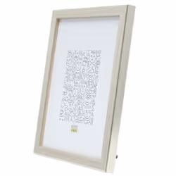 Deknudt S41JD1 Cadre pour une seule photo Argent