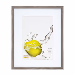 Deknudt S66KH3 P1, Cadre pour une seule photo, Verre, Bois, Gris, Mur, Rectangulaire, 332 mm