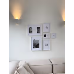 Deknudt S46YK1 Cadre photo Blanc