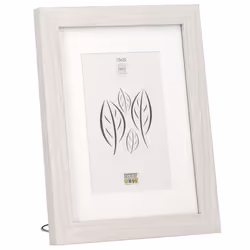 Cadre Photo - DEKNUDT - S66K - MDF - A3 - Passe-partout A4 - Blanc