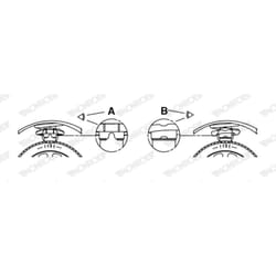 Ressort de suspension MONROE SP1155