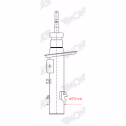 Amortisseur MONROE G8204 - Vue supplémentaire 7